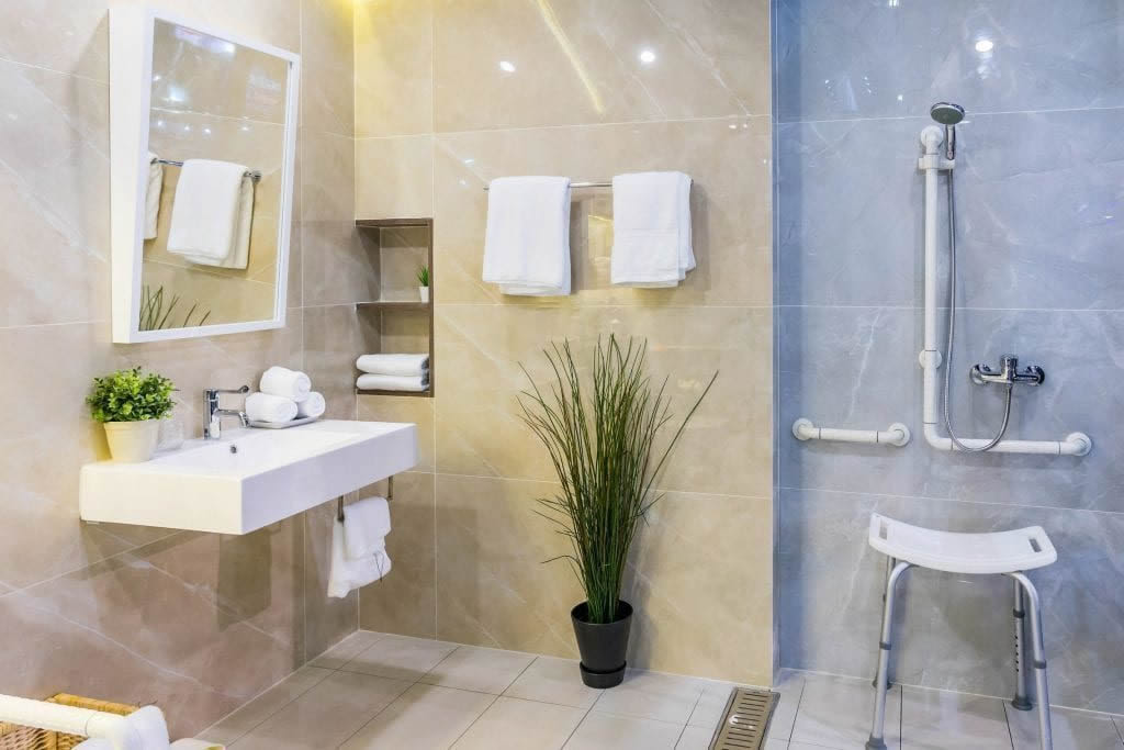 Disabled wet rooms