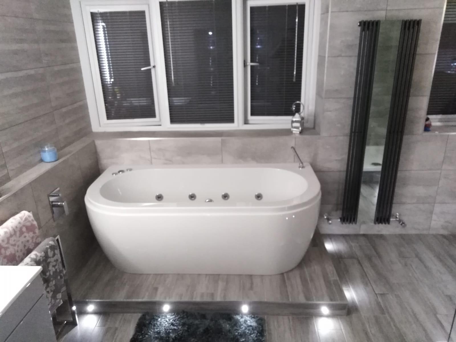 Finished bathroom in our Stirling showroom